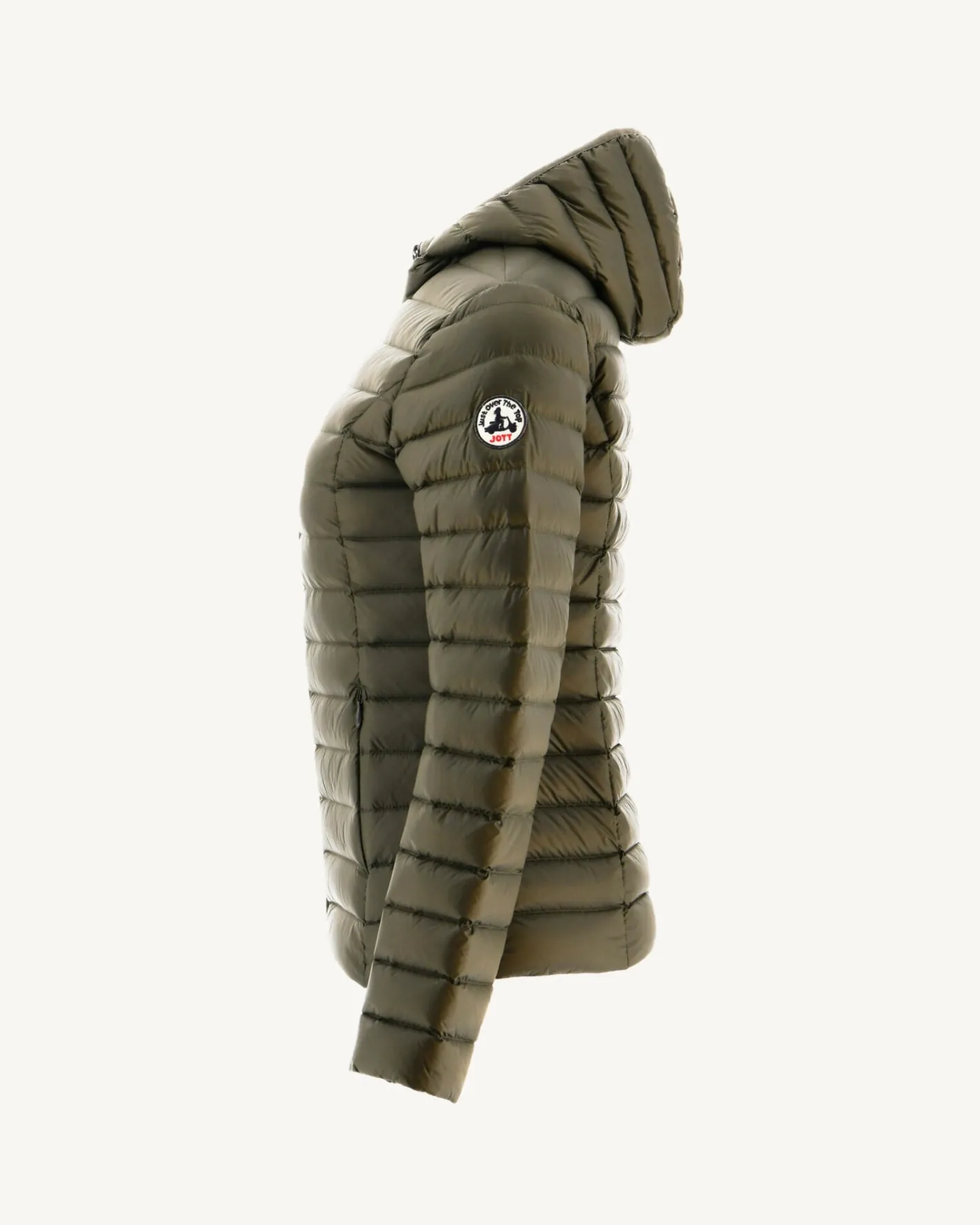 Donzen Jassen & Jacks-JOTT Doudoune Legere A Capuche Army Cloe 255 Army