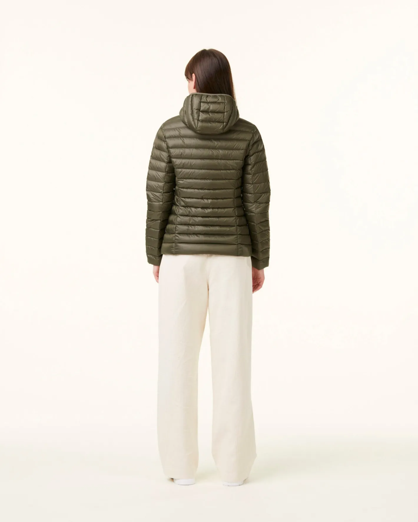 Donzen Jassen & Jacks-JOTT Doudoune Legere A Capuche Army Cloe 255 Army