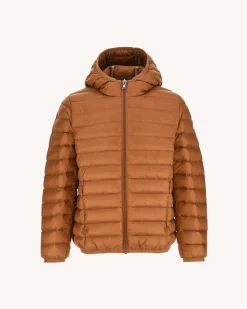 Donzen Jassen-JOTT Doudoune Legere A Capuche Enfant Caramel Hugo 811 Caramel