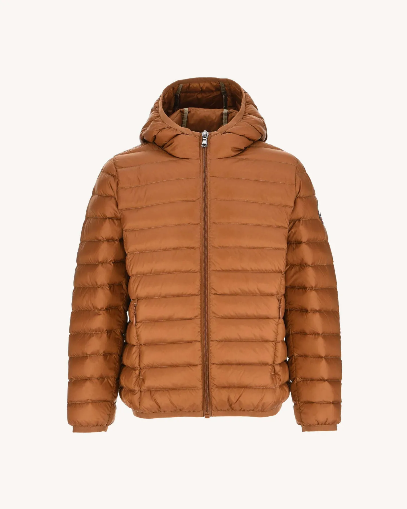 Donzen Jassen-JOTT Doudoune Legere A Capuche Enfant Caramel Hugo 811 Caramel