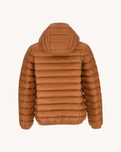 Donzen Jassen-JOTT Doudoune Legere A Capuche Enfant Caramel Hugo 811 Caramel