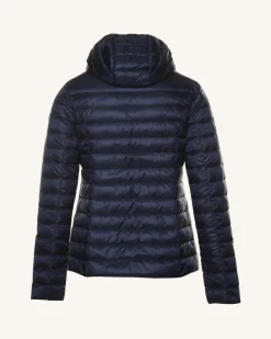 Donzen Jassen & Jacks-JOTT Doudoune Legere A Capuche Bleu Nuit Cloe 113 Bleu Nuit