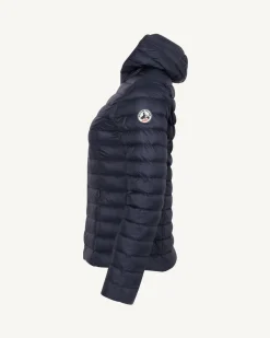 Donzen Jassen & Jacks-JOTT Doudoune Legere A Capuche Marine Cloe 104 Marine