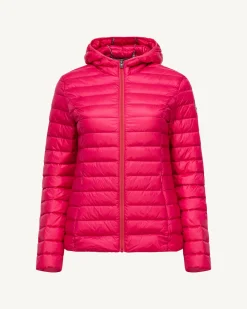 Donzen Jassen & Jacks-JOTT Doudoune Legere A Capuche Fushia Cloe 408 Fushia