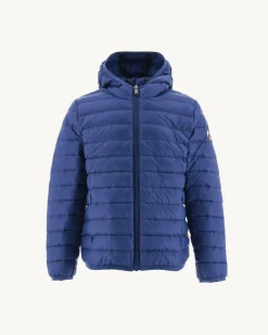 Donzen Jassen-JOTT Doudoune Legere A Capuche Enfant Dark Denim Hugo 195 Dark Denim