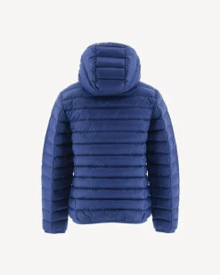 Donzen Jassen-JOTT Doudoune Legere A Capuche Enfant Dark Denim Hugo 195 Dark Denim