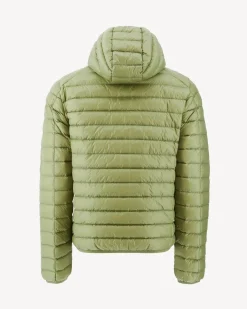 Donzen Jassen & Jacks-JOTT Doudoune Legere A Capuche Kaki Clair Nico 247 Bush