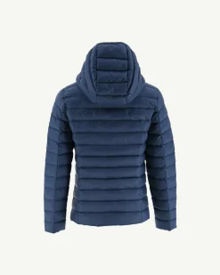 Donzen Jassen-JOTT Doudoune Legere A Capuche Enfant Bleu Jeans Carla 140 Blue Jeans