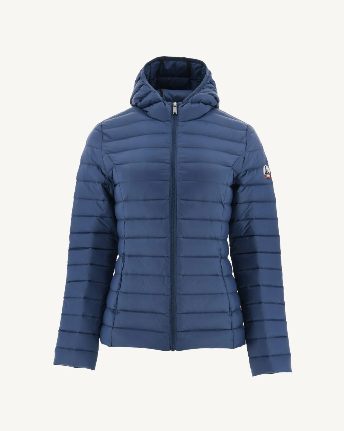 Donzen Jassen & Jacks-JOTT Doudoune Legere A Capuche Bleu Jeans Cloe 140 Blue Jeans