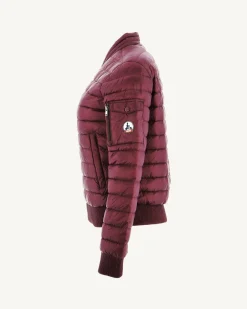 Donzen Jassen & Jacks-JOTT Doudoune Legere Aubergine Emmy 461 Aubergine
