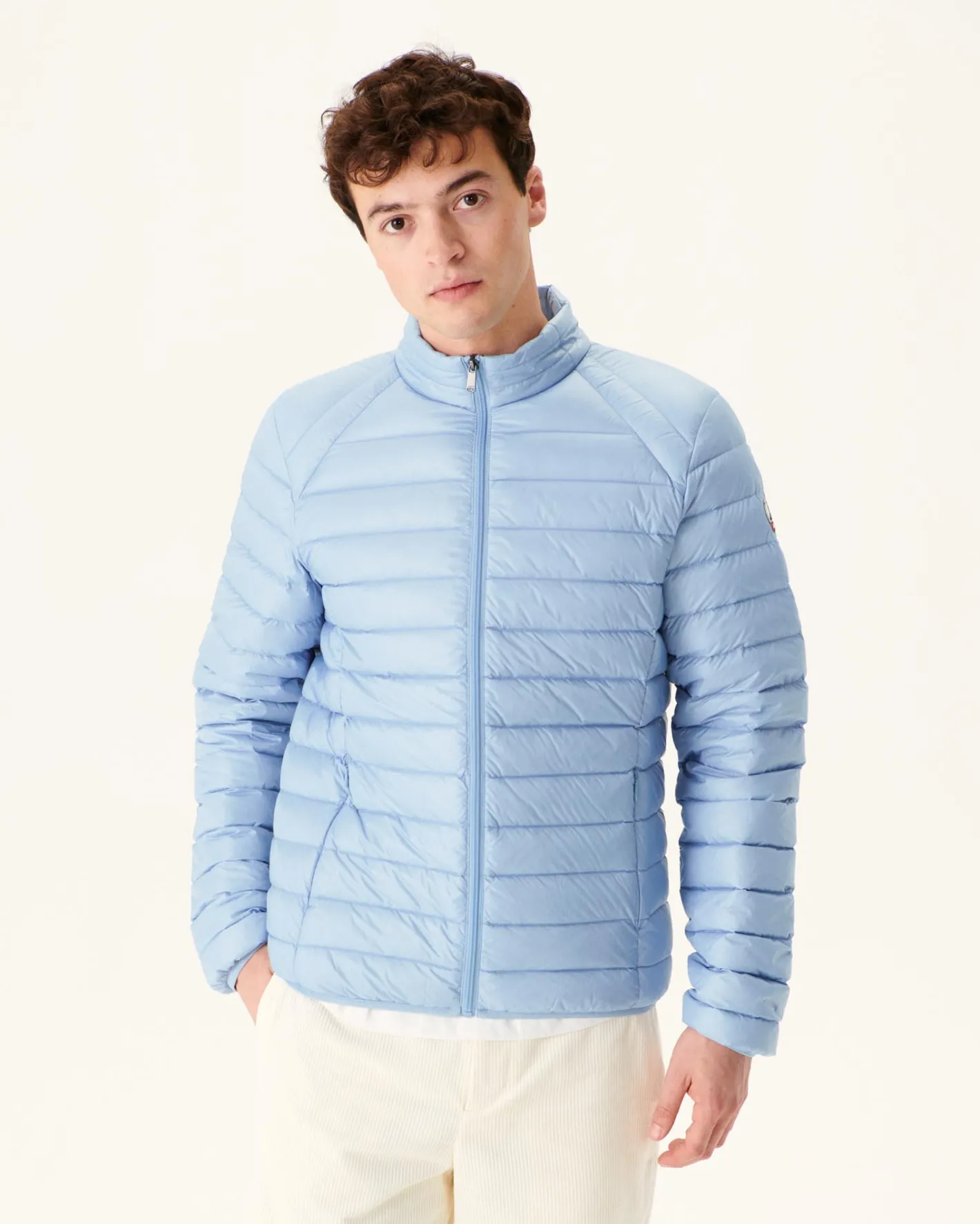Donzen Jassen & Jacks-JOTT Doudoune Legere Bleu Clair Mat 180 Soft Blue