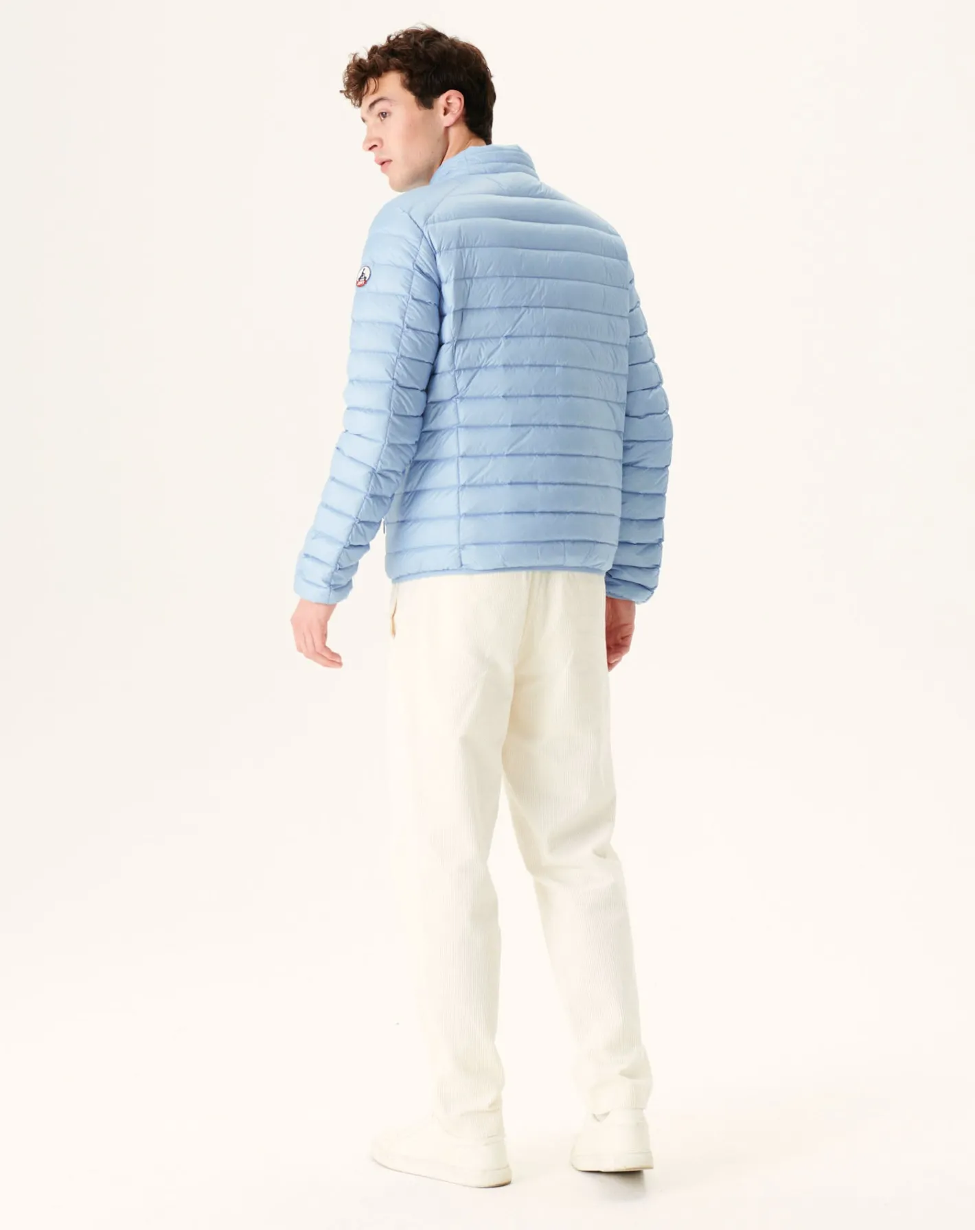 Donzen Jassen & Jacks-JOTT Doudoune Legere Bleu Clair Mat 180 Soft Blue