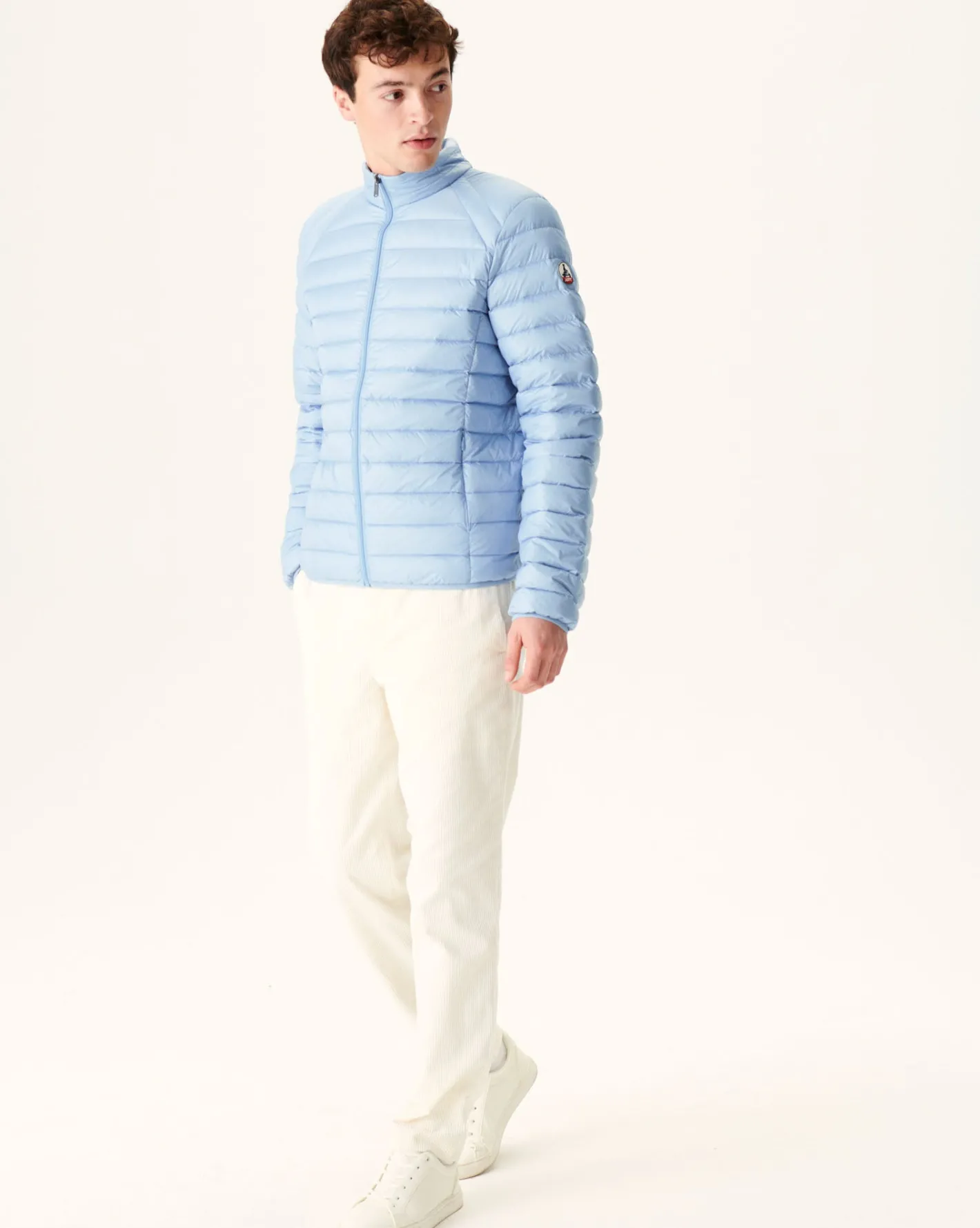 Donzen Jassen & Jacks-JOTT Doudoune Legere Bleu Clair Mat 180 Soft Blue