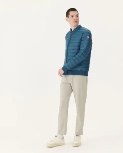 Donzen Jassen & Jacks-JOTT Doudoune Legere Bleu Jeans Jordan 140 Blue Jeans