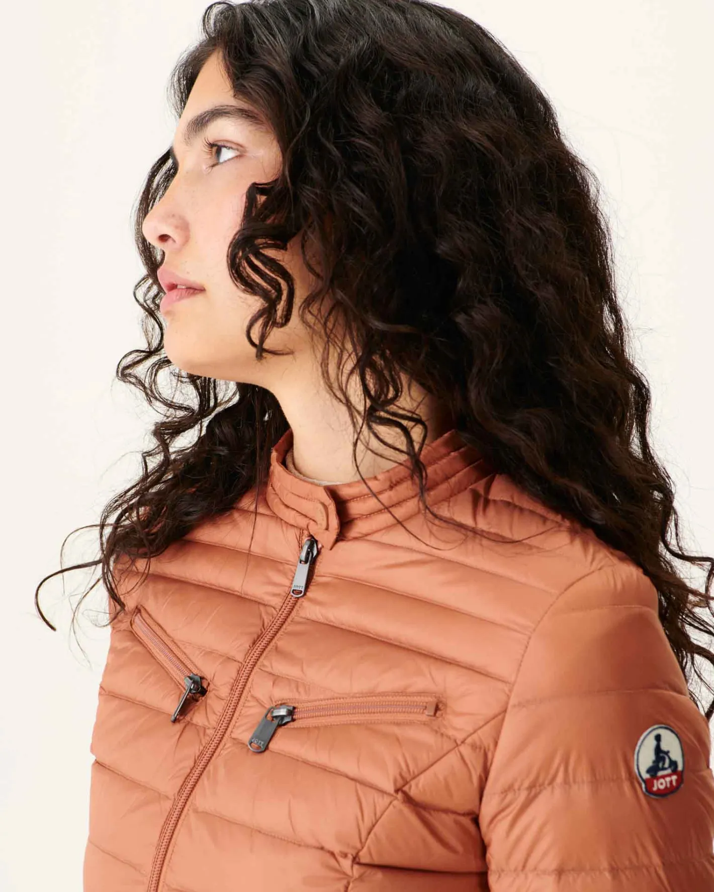 Donzen Jassen & Jacks-JOTT Doudoune Legere Camel Nina 839 Camel