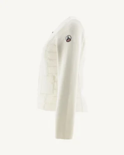 Onze Lichtgewicht Jassen-JOTT Doudoune Legere Ecru Almeria 895 Off-White