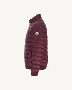 Donzen Jassen-JOTT Doudoune Legere Enfant Aubergine Jodie 461 Aubergine