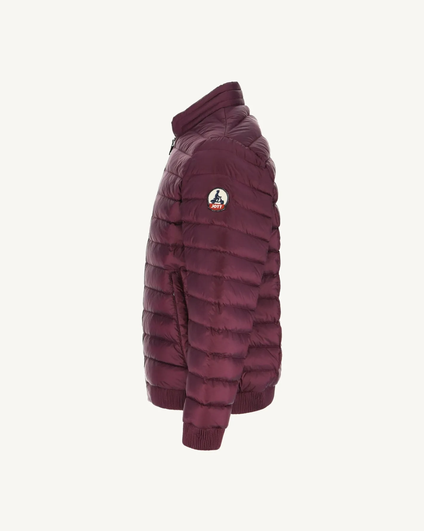 Donzen Jassen-JOTT Doudoune Legere Enfant Aubergine Jodie 461 Aubergine
