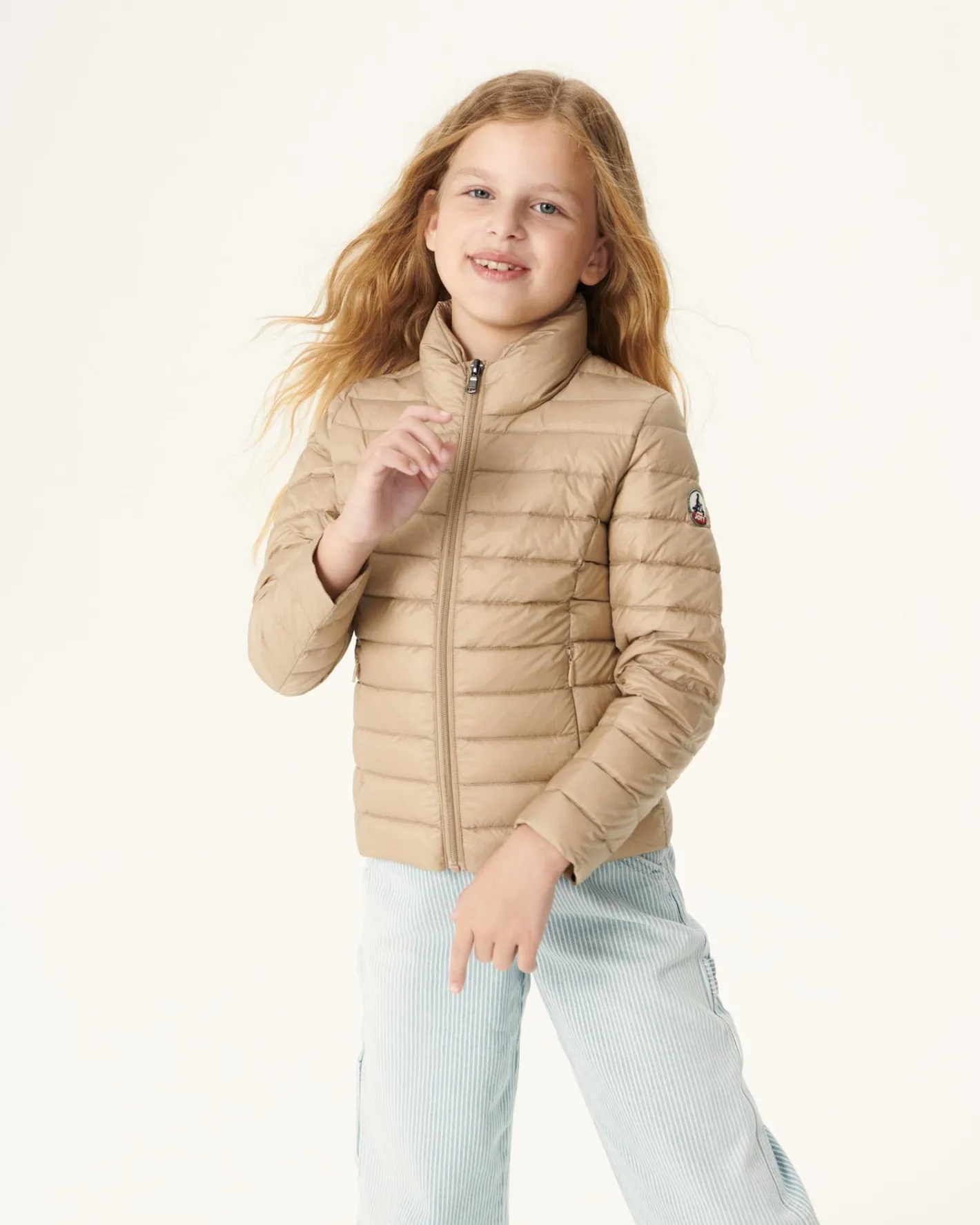 Donzen Jassen-JOTT Doudoune Legere Enfant Beige Lou 804 Beige