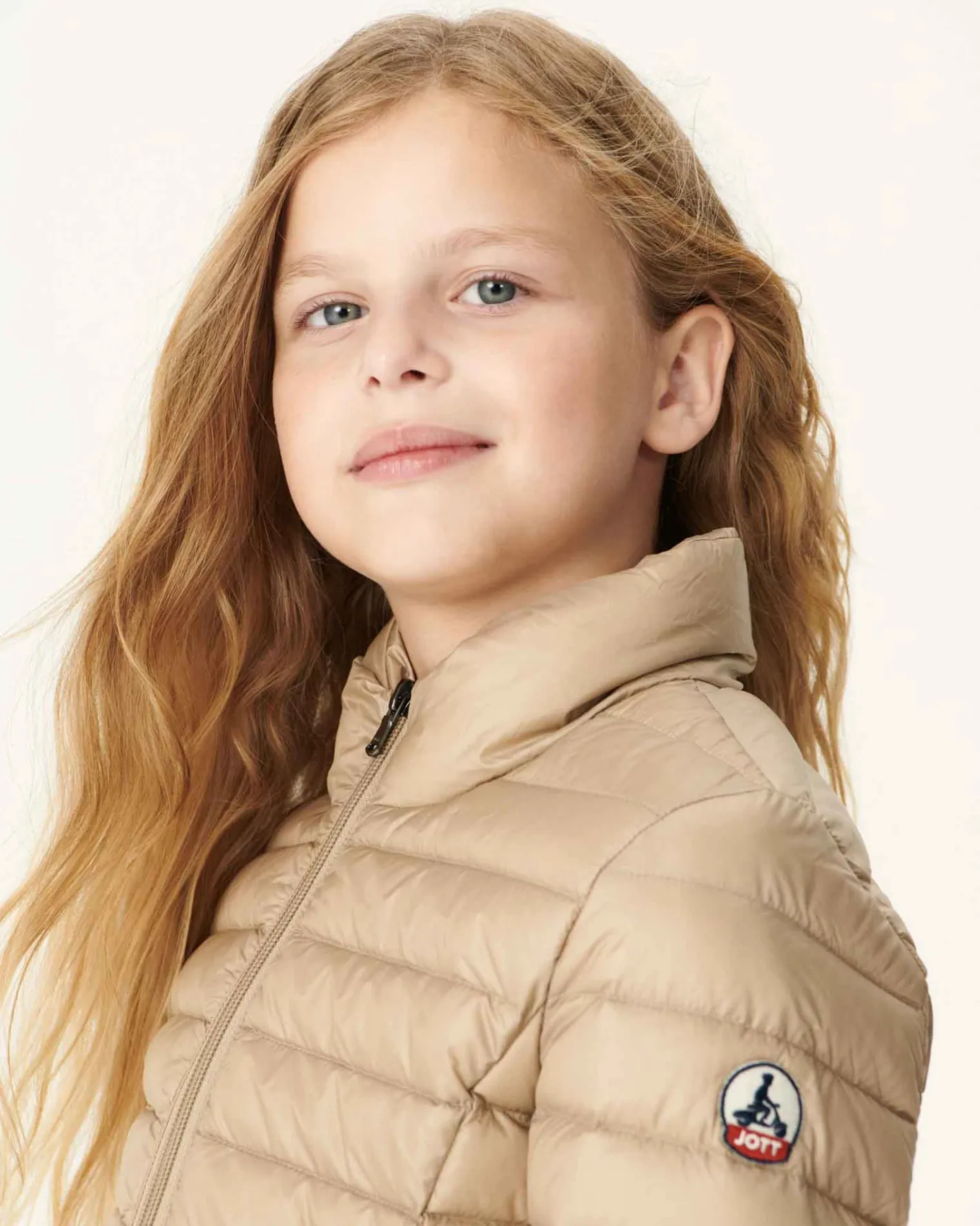 Donzen Jassen-JOTT Doudoune Legere Enfant Beige Lou 804 Beige