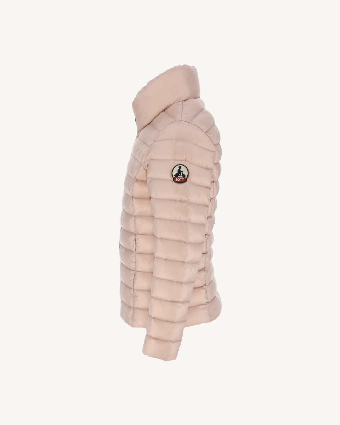 Donzen Jassen-JOTT Doudoune Legere Enfant Rose Pale Lou 471 Rose Pale