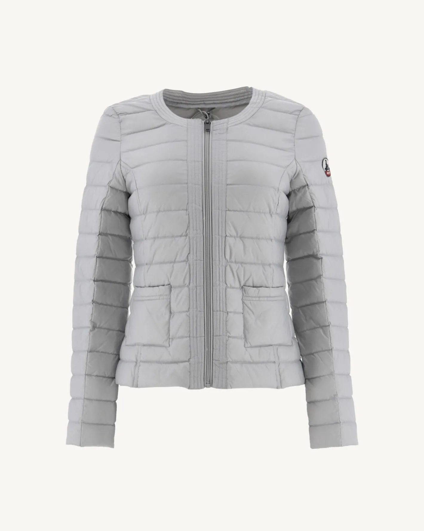 Onze Lichtgewicht Jassen-JOTT Doudoune Legere Gris Clair Douda 532 Soft Grey