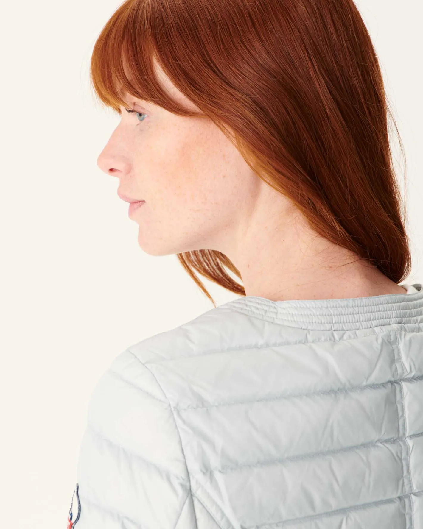 Onze Lichtgewicht Jassen-JOTT Doudoune Legere Gris Clair Douda 532 Soft Grey