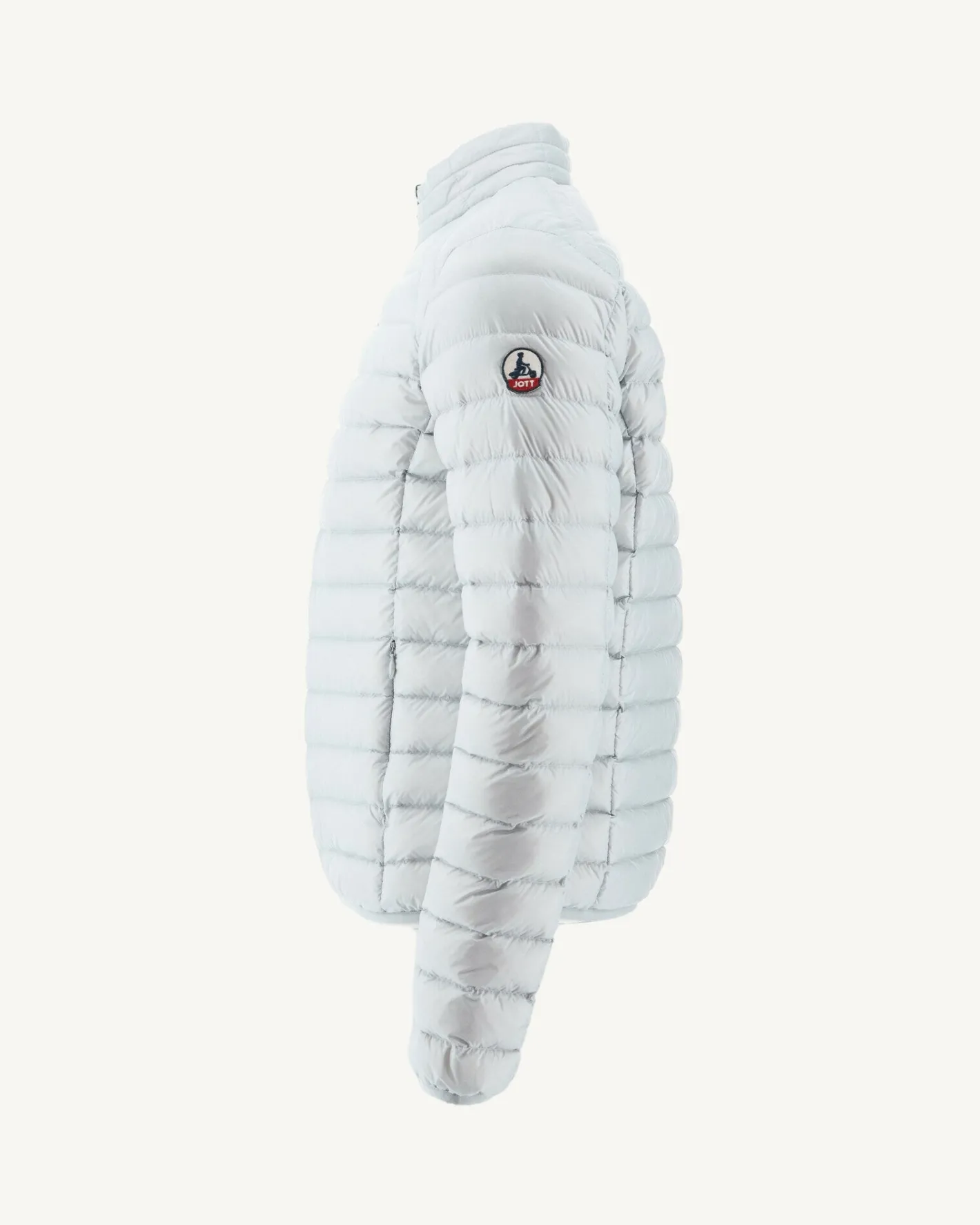 Donzen Jassen & Jacks-JOTT Doudoune Legere Gris Clair Mat 532 Soft Grey