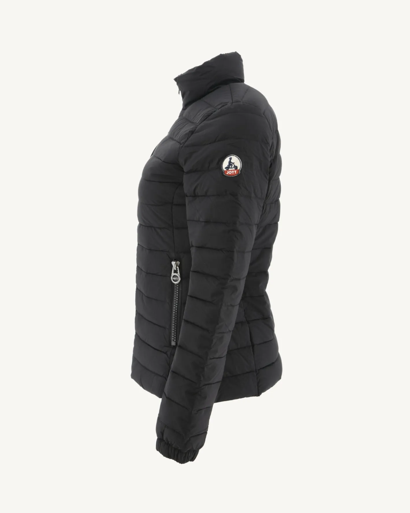 Donzen Jassen & Jacks-JOTT Doudoune Legere Noir Jade 999 Black
