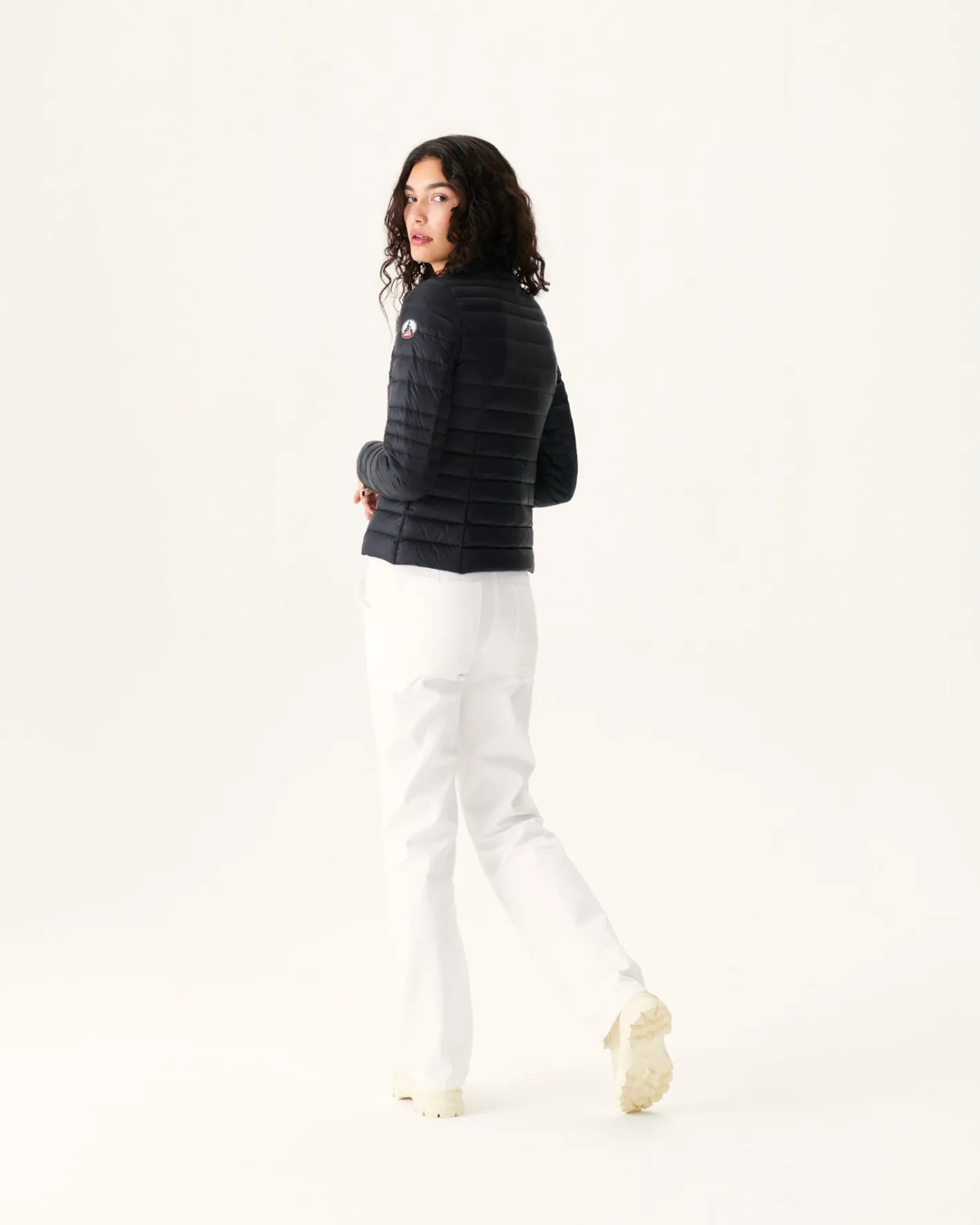 Donzen Jassen & Jacks-JOTT Doudoune Legere Noir Nina 999 Black