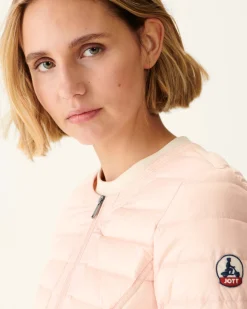 Onze Lichtgewicht Jassen-JOTT Doudoune Legere Rose Clair Douda 463 Soft Pink