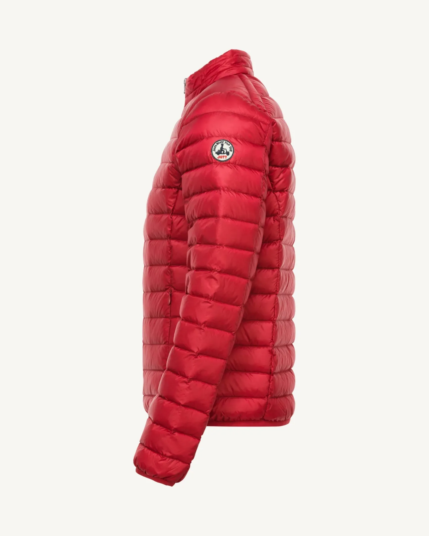 Donzen Jassen & Jacks-JOTT Doudoune Legere Rouge Mat 300 Red
