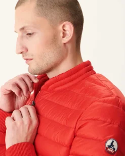 Donzen Jassen & Jacks-JOTT Doudoune Legere Rouge Vif Jordan 318 Fire Red