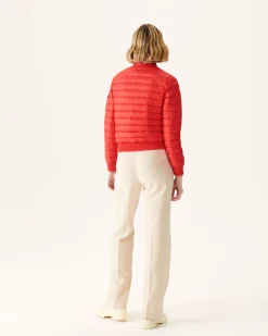Donzen Jassen & Jacks-JOTT Doudoune Legere Rouge Vif Emmy 318 Fire Red