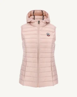 Donzen Jassen & Jacks-JOTT Doudoune Legere Sans Manches Rose Pale Mali 471 Rose Pale