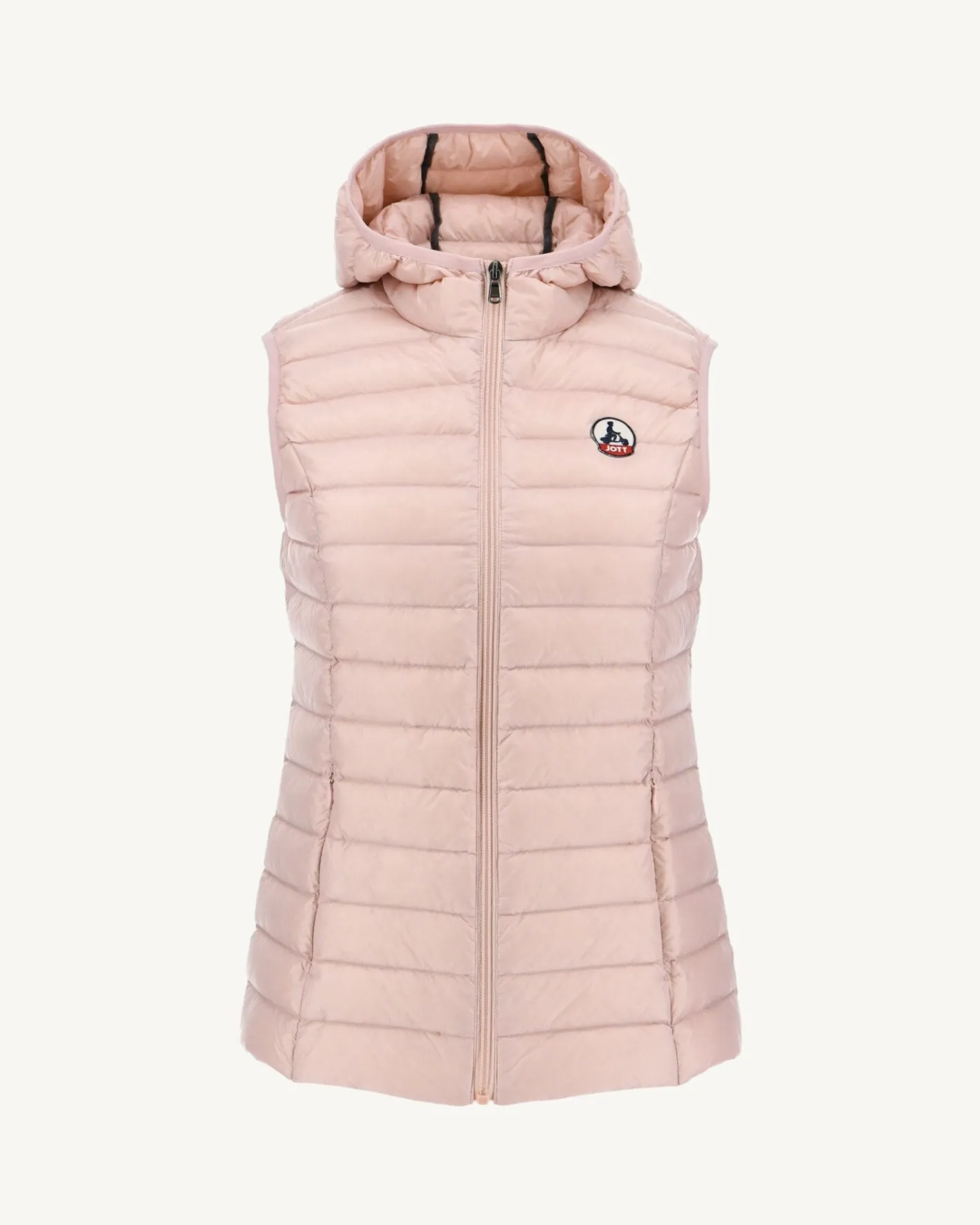 Donzen Jassen & Jacks-JOTT Doudoune Legere Sans Manches Rose Pale Mali 471 Rose Pale