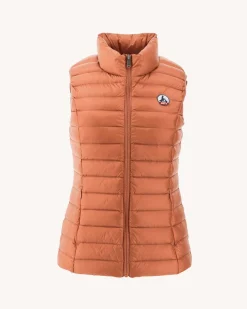 Donzen Jassen & Jacks-JOTT Doudoune Legere Sans Manches Camel Seda 839 Camel