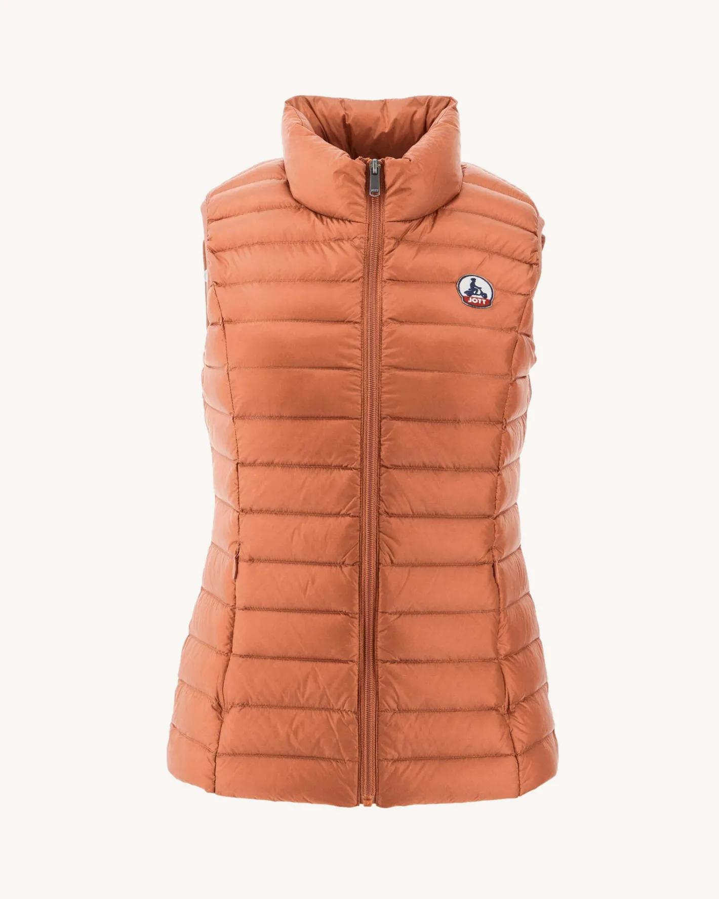 Donzen Jassen & Jacks-JOTT Doudoune Legere Sans Manches Camel Seda 839 Camel