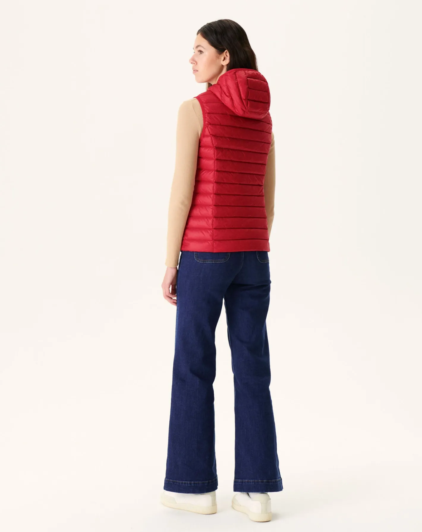 Donzen Jassen & Jacks-JOTT Doudoune Legere Sans Manches Rouge Mali 300 Red