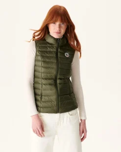 Donzen Jassen & Jacks-JOTT Doudoune Legere Sans Manches Army Seda 255 Army