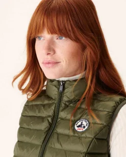 Donzen Jassen & Jacks-JOTT Doudoune Legere Sans Manches Army Seda 255 Army