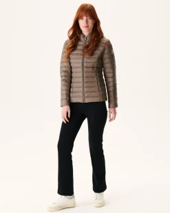 Donzen Jassen & Jacks-JOTT Doudoune Legere Taupe Cha 808 Taupe
