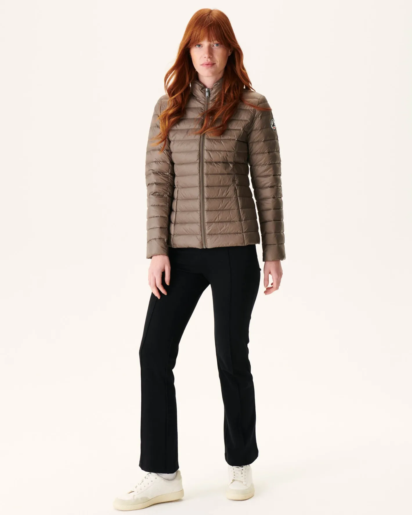 Donzen Jassen & Jacks-JOTT Doudoune Legere Taupe Cha 808 Taupe