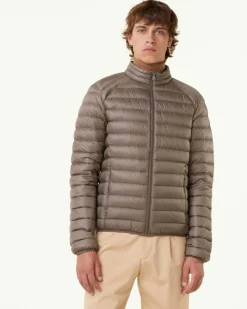 Donzen Jassen & Jacks-JOTT Doudoune Legere Taupe Mat 808 Taupe