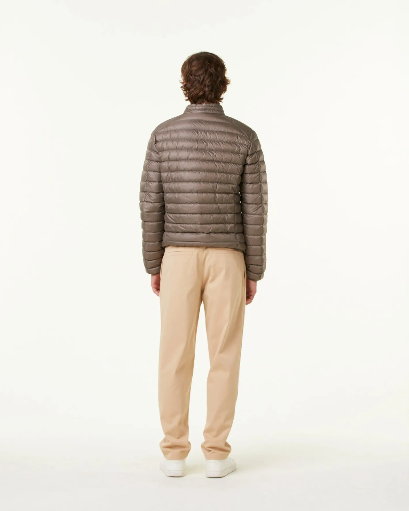 Donzen Jassen & Jacks-JOTT Doudoune Legere Taupe Mat 808 Taupe