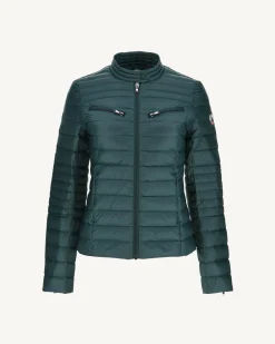 Donzen Jassen & Jacks-JOTT Doudoune Legere Vert Fonce Nina 203 Vert Fonce
