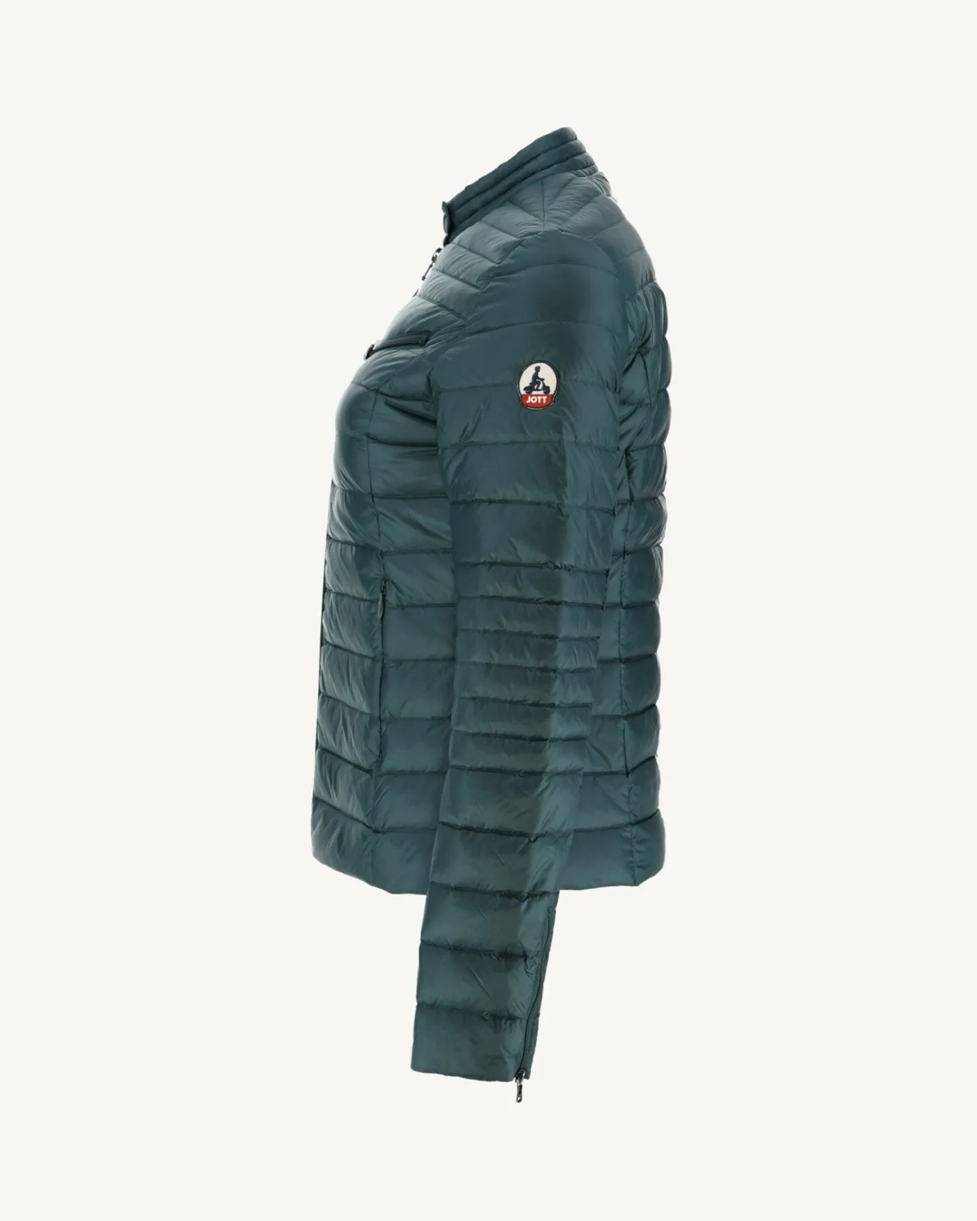 Donzen Jassen & Jacks-JOTT Doudoune Legere Vert Fonce Nina 203 Vert Fonce