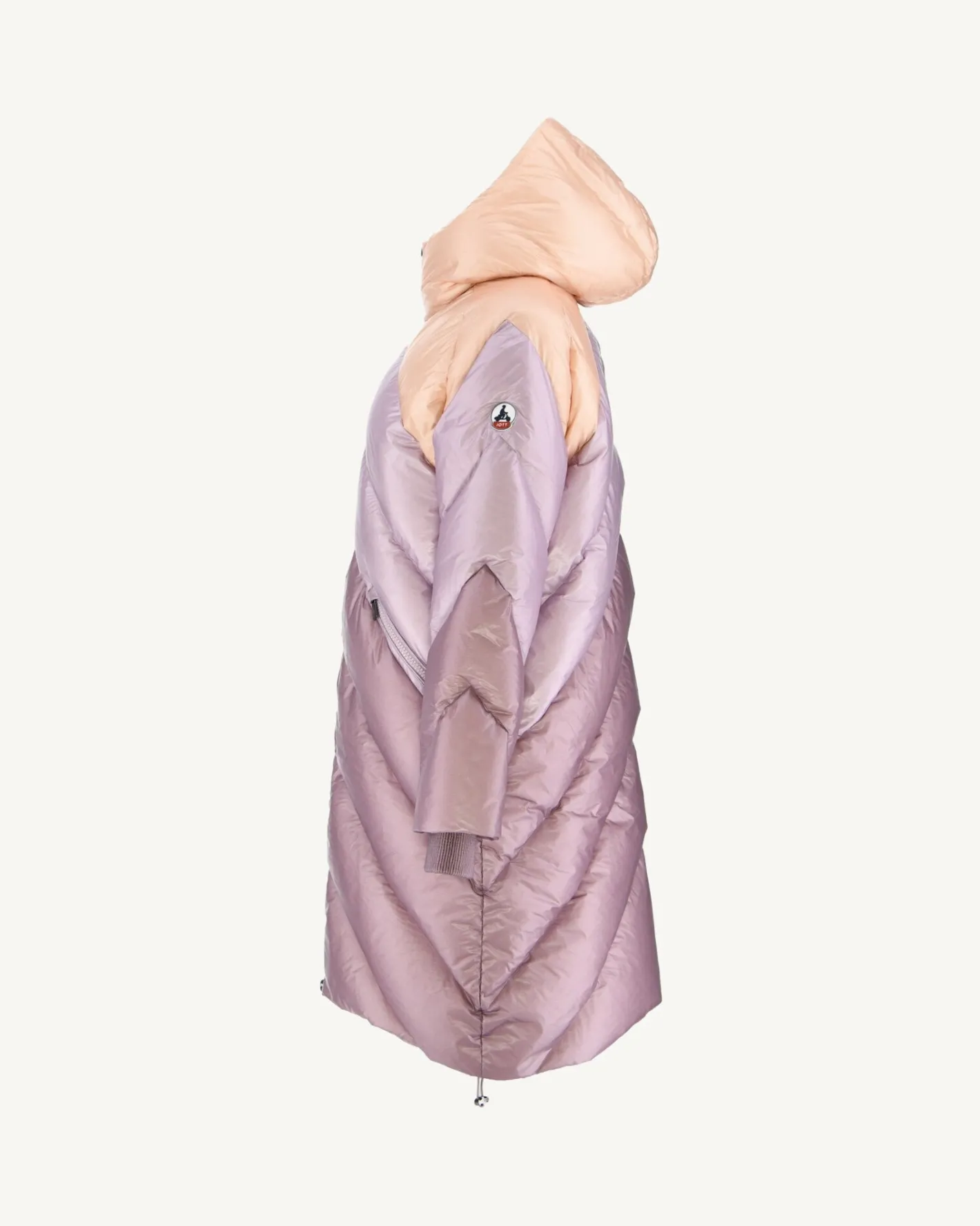 Donzen Jassen & Jacks-JOTT Doudoune Longue A Capuche Grand Froid Combo Violet Comet 8500 Combo Violet