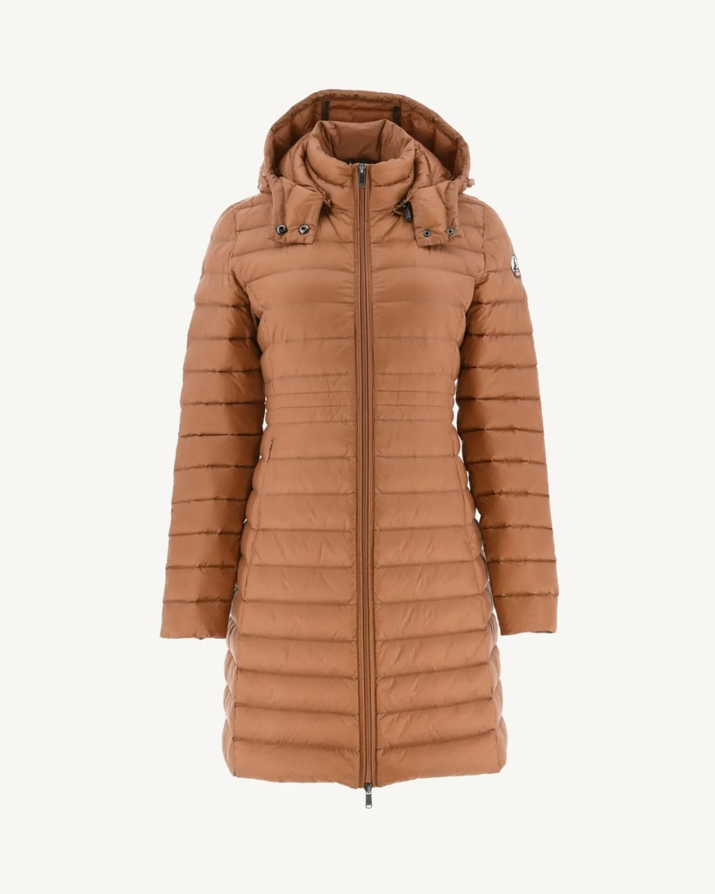 Donzen Jassen & Jacks-JOTT Doudoune Longue A Capuche Camel Vero 839 Camel