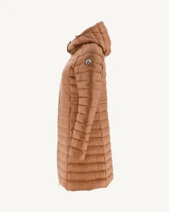 Donzen Jassen & Jacks-JOTT Doudoune Longue A Capuche Camel Vero 839 Camel